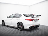 Carbon Spoiler + LED compatible with Alfa Romeo Giulia Quadrifoglio