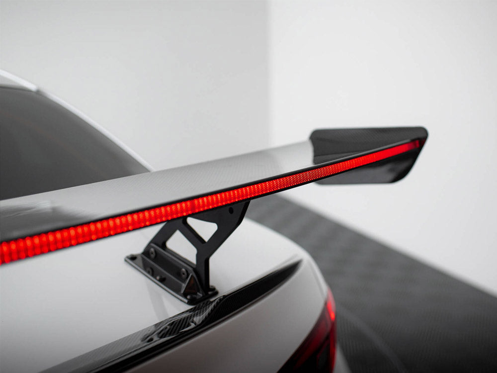 Carbon Spoiler + LED compatible with Alfa Romeo Giulia Quadrifoglio