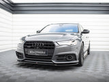 Front Splitter V.1 compatible with Audi A6 / A6 C7 S Line / S6 C7 Facelift