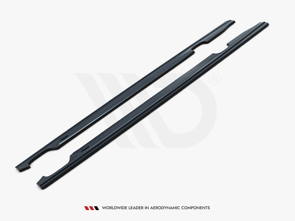 Side Skirts Diffusers compatible with Audi A6 / A6 C7 S Line / S6 C7 Facelift
