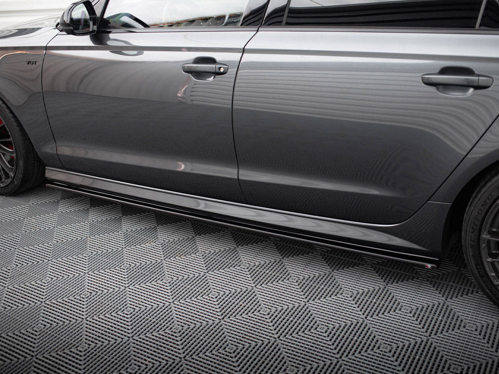 Side Skirts Diffusers compatible with Audi A6 / A6 C7 S Line / S6 C7 Facelift