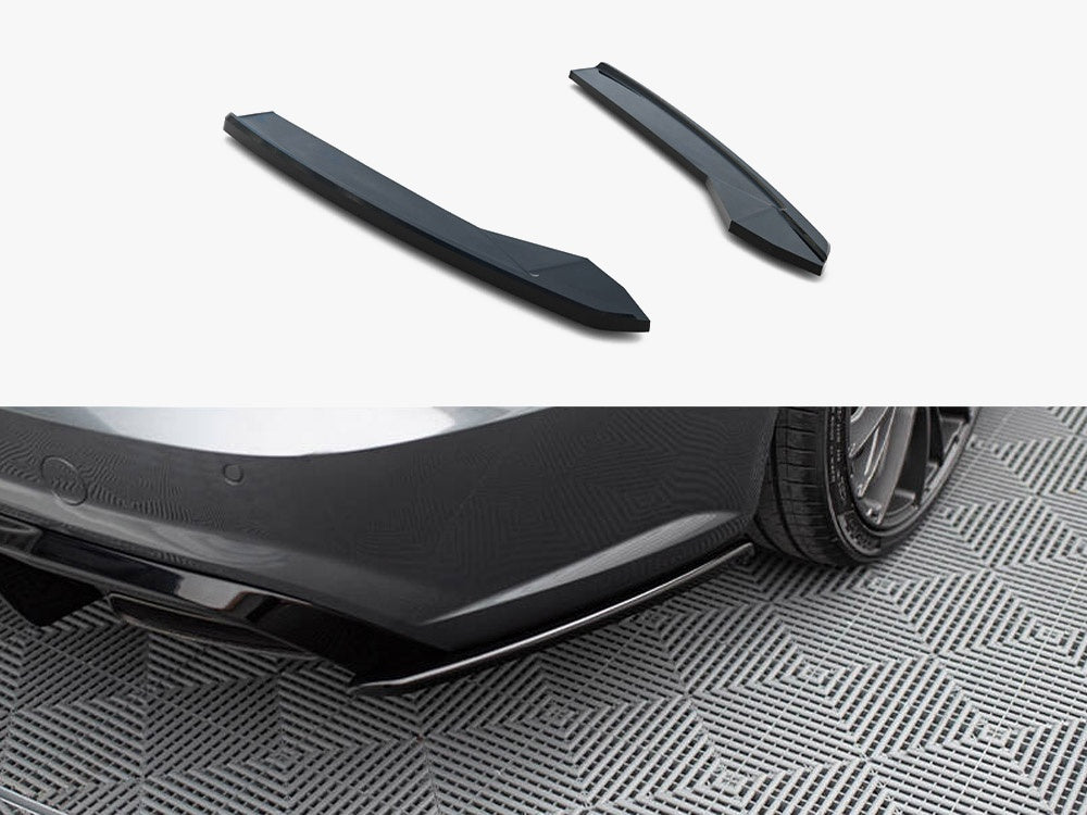Rear Side Splitters compatible with Audi S6 / A6 S Line / A6 C7 FL