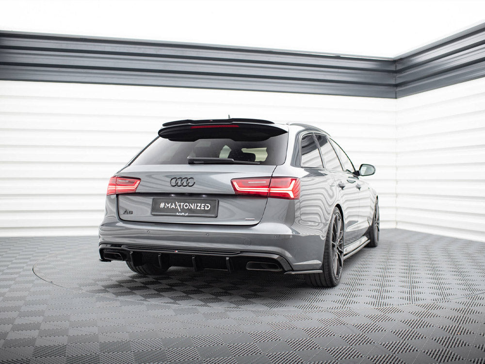 Rear Side Splitters compatible with Audi S6 / A6 S Line / A6 C7 FL