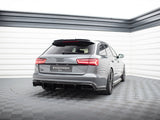 Rear Side Splitters compatible with Audi S6 / A6 S Line / A6 C7 FL