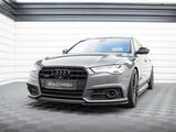 Front Splitter V.2 compatible with Audi A6 / A6 C7 S Line / S6 C7 Facelift