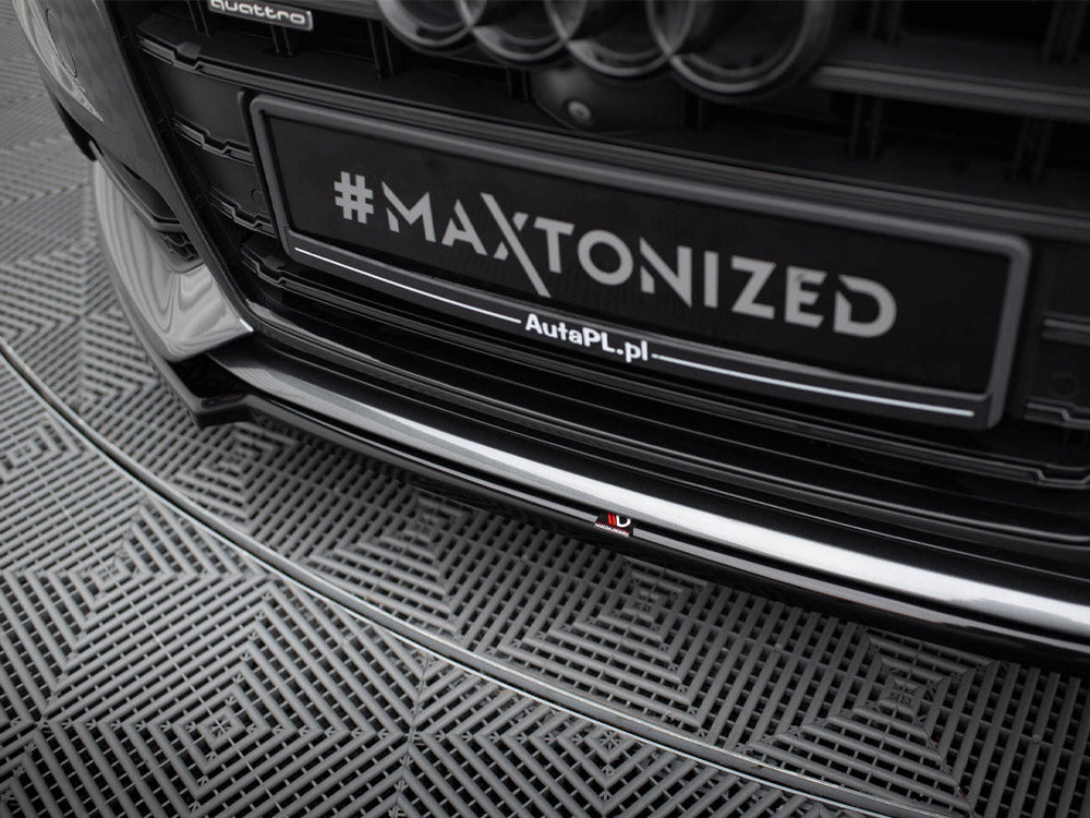 Front Splitter V.2 compatible with Audi A6 / A6 C7 S Line / S6 C7 Facelift