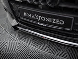 Front Splitter V.2 compatible with Audi A6 / A6 C7 S Line / S6 C7 Facelift