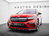 Front Splitter compatible with Skoda Enyaq Coupe iV RS