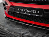 Front Splitter compatible with Skoda Enyaq Coupe iV RS