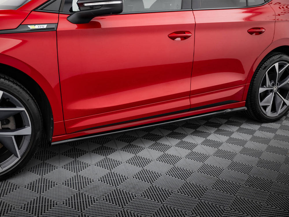 Side Skirt Diffusers compatible with Skoda Enyaq Coupe iV RS