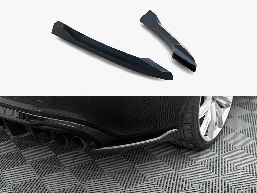 Rear Side Splitters V.2 compatible with Audi S5 / A5 S Line Coupe / Cabrio 8T