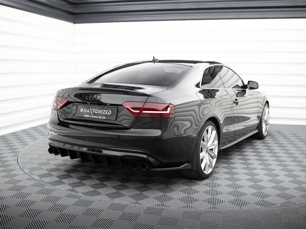 Rear Side Splitters V.2 compatible with Audi S5 / A5 S Line Coupe / Cabrio 8T