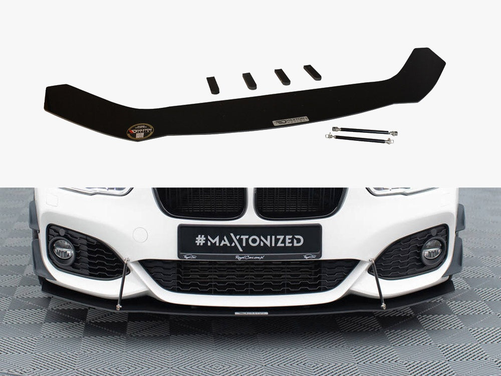 Front Racing Splitter V.1 compatible with BMW 1 F20 / F21 Facelift