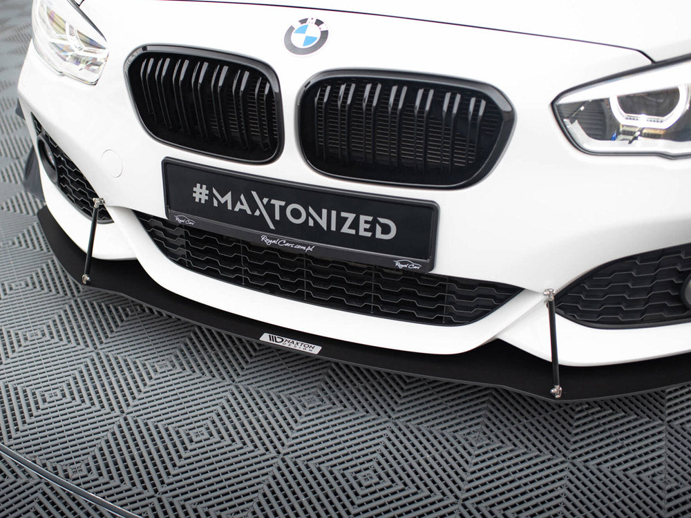 Front Racing Splitter V.1 compatible with BMW 1 F20 / F21 Facelift