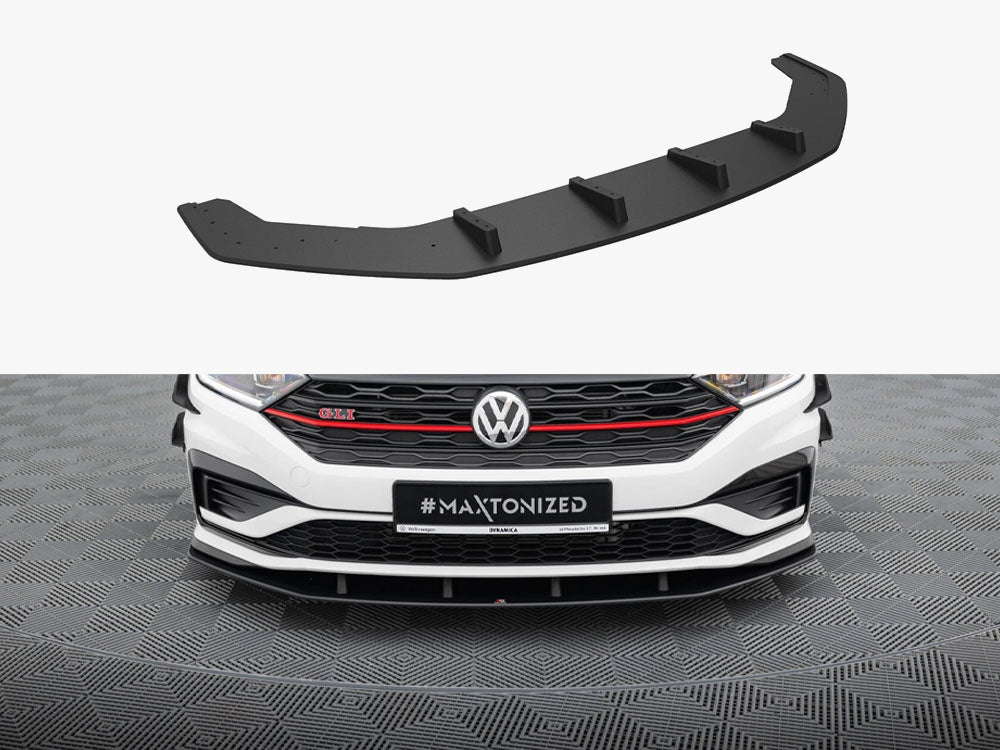 Street PRO Front Splitter compatible with Volkswagen Jetta GLI Mk7