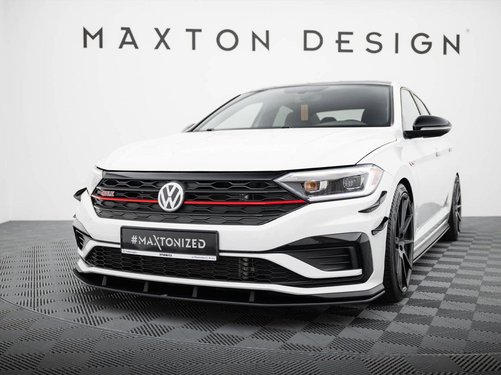 Street PRO Front Splitter compatible with Volkswagen Jetta GLI Mk7