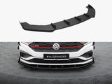 Street PRO Front Splitter + Flaps compatible with Volkswagen Jetta GLI Mk7