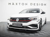 Street PRO Front Splitter + Flaps compatible with Volkswagen Jetta GLI Mk7