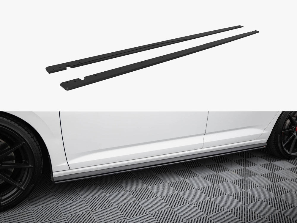 Street PRO Side Skirts Diffusers compatible with Volkswagen Jetta GLI Mk7