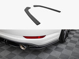 Street Pro Rear Side Splitters compatible with Volkswagen Jetta GLI Mk7
