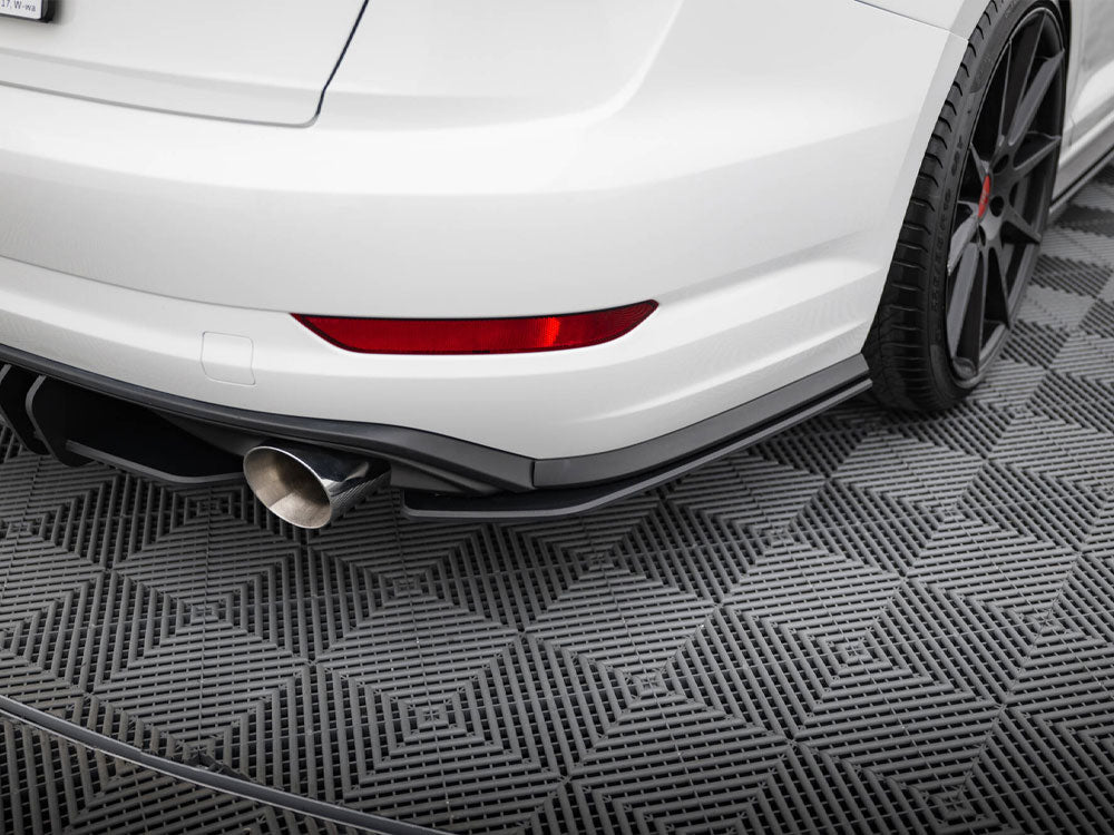 Street Pro Rear Side Splitters compatible with Volkswagen Jetta GLI Mk7