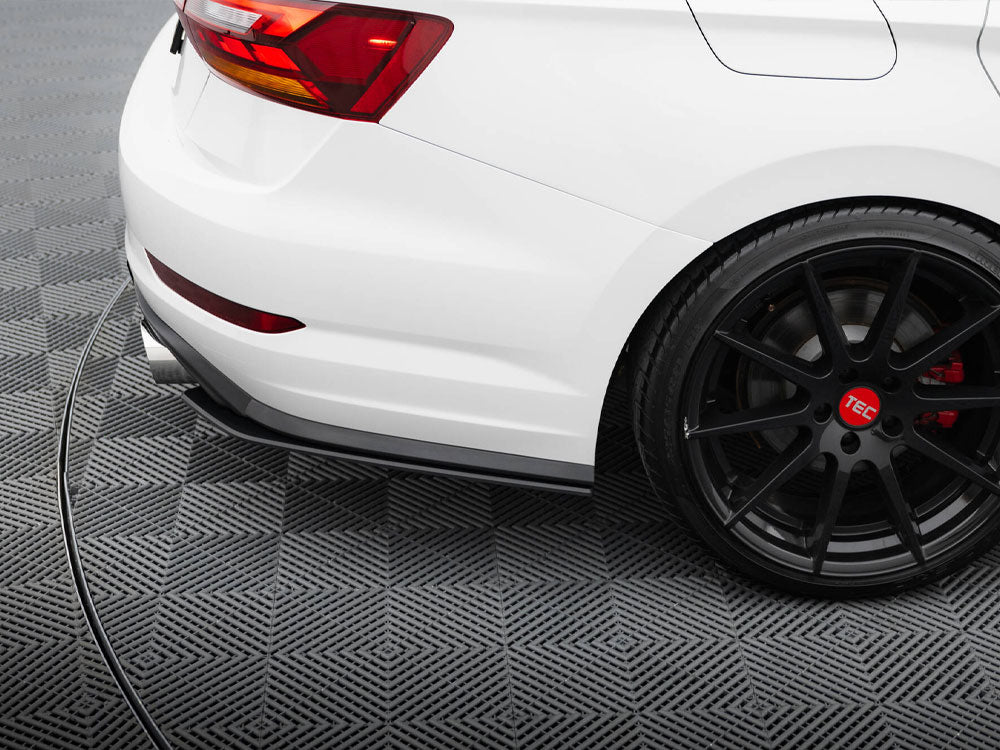 Street Pro Rear Side Splitters compatible with Volkswagen Jetta GLI Mk7