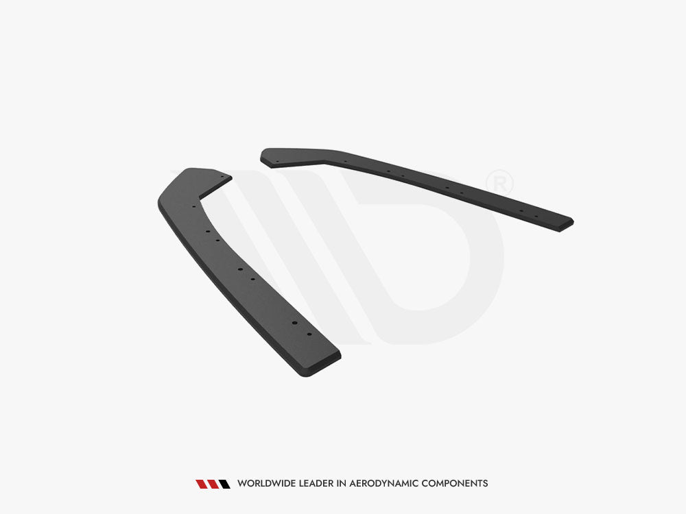 Street Pro Rear Side Splitters compatible with Volkswagen Jetta GLI Mk7