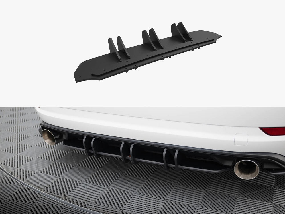 Street PRO Rear Diffuser compatible with Volkswagen Jetta GLI Mk7