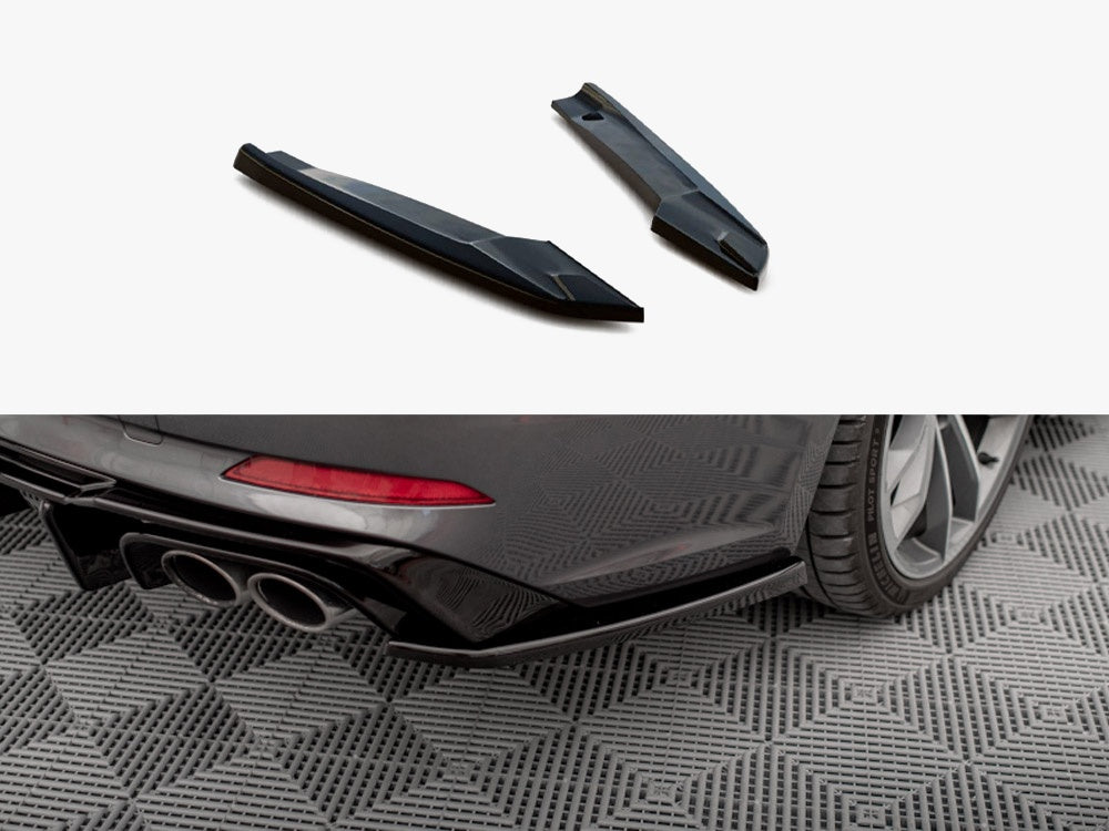 Rear Side Splitters compatible with Audi S5 Sportback F5