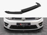 Street PRO Front Splitter V.1 compatible with VW Golf R Mk7