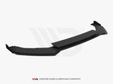 Street PRO Front Splitter V.1 + Flaps compatible with VW Golf R Mk7