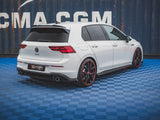 Rear Side Splitters V.1 compatible with Volkswagen Golf GTI / GTE / GTD Mk8