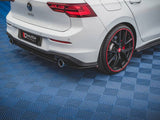 Rear Side Splitters V.1 compatible with Volkswagen Golf GTI / GTE / GTD Mk8