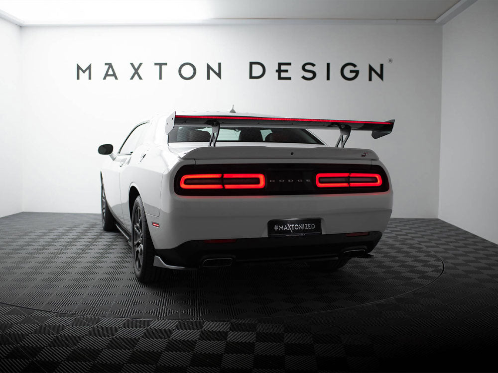 Carbon Spoiler + LED compatible with Dodge Challenger Mk3