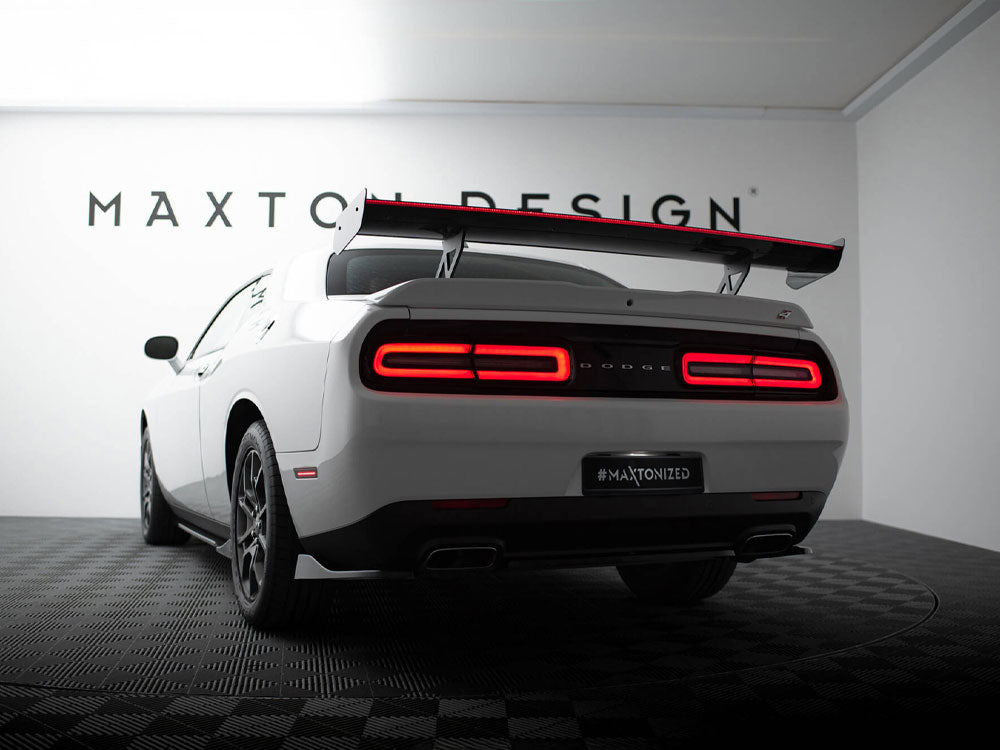 Carbon Spoiler + LED compatible with Dodge Challenger Mk3