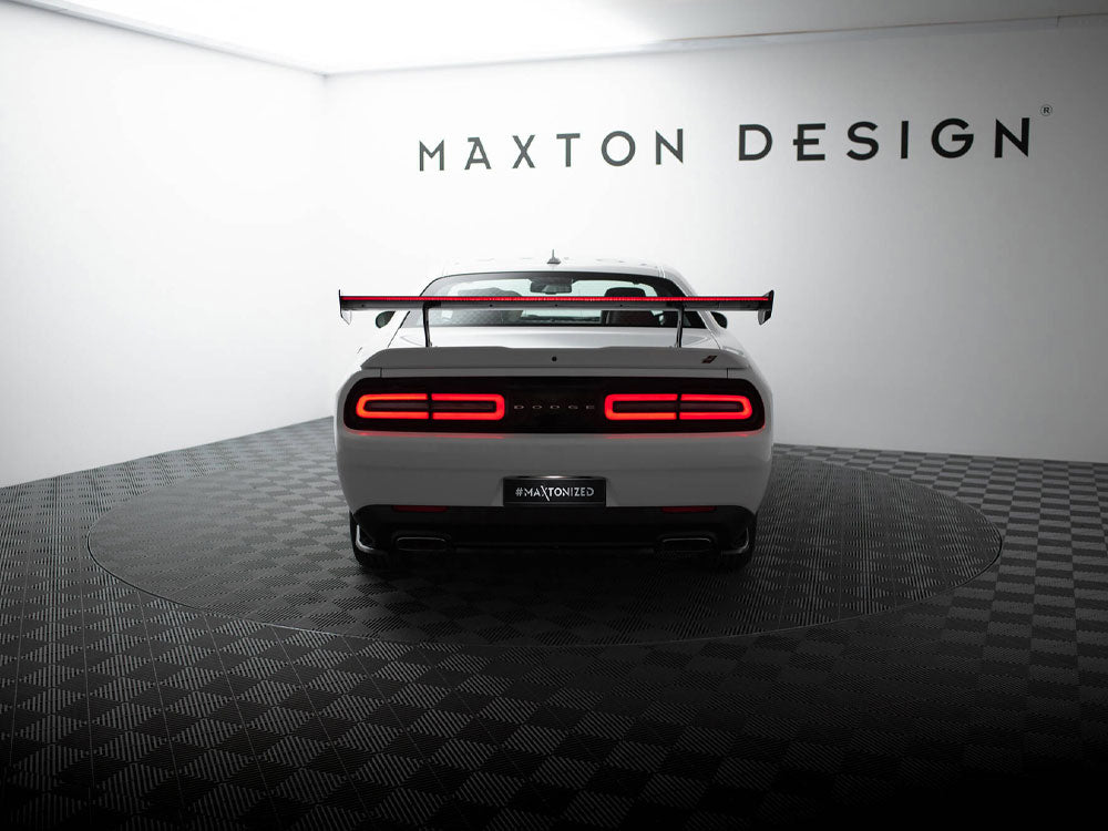 Carbon Spoiler + LED compatible with Dodge Challenger Mk3