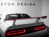 Carbon Spoiler + LED compatible with Dodge Challenger Mk3