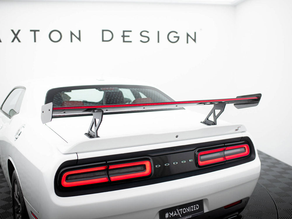 Carbon Spoiler + LED compatible with Dodge Challenger Mk3