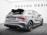 Carbon Fiber Tailgate Spoiler compatible with Audi RS 3 / S3 / A3 S Line Sportback 8Y