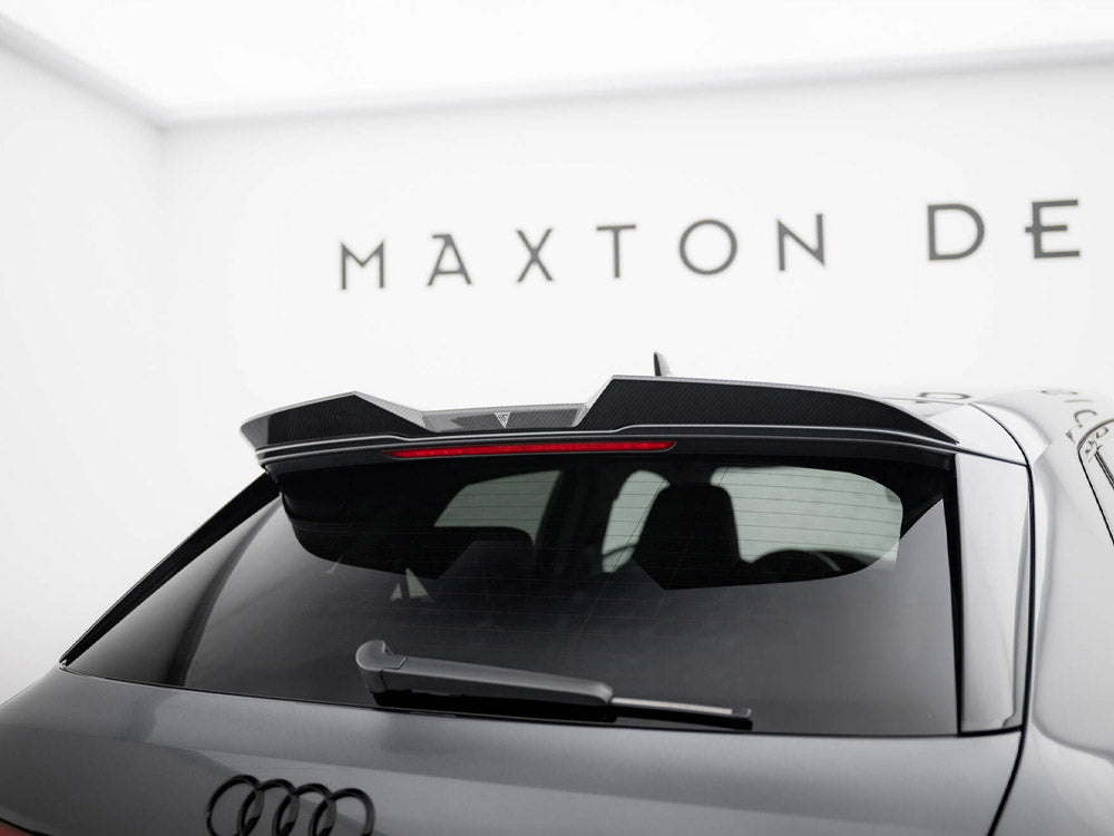 Carbon Fiber Tailgate Spoiler compatible with Audi RS 3 / S3 / A3 S Line Sportback 8Y