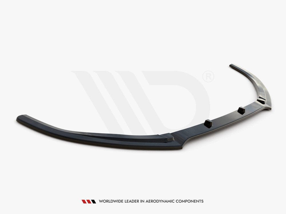Front Splitter V.2 compatible with Audi S3 / A3 S Line 8V Sedan / Cabrio (2013-2016)