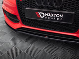 Front Splitter V.2 compatible with Audi S3 / A3 S Line 8V Sedan / Cabrio (2013-2016)
