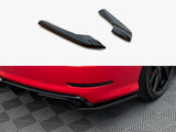 Rear Side Splitters compatible with Audi S3 Sedan 8V (2013-2016)