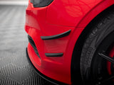 Front Bumper Wings (Canards) compatible with Audi S3 / A3 S Line 8V Sedan / Cabrio