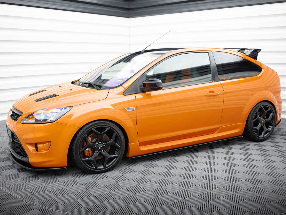 Side Skirts Diffusers compatible with Ford Focus II ST Facelift