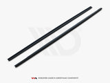 Side Skirts Diffusers compatible with Ford Focus II ST Facelift