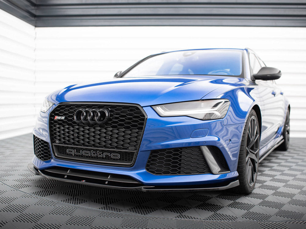 Front Splitter V.3 compatible with Audi RS 6 C7