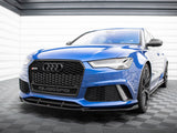 Front Splitter V.3 compatible with Audi RS 6 C7