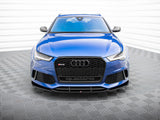 Front Splitter V.3 compatible with Audi RS 6 C7
