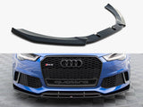 Front Splitter V.4 compatible with Audi RS 6 C7